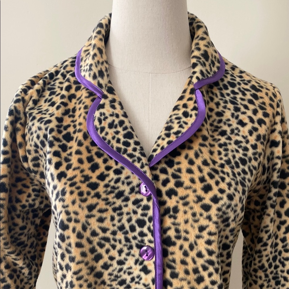 Leopard Print Pajama Set